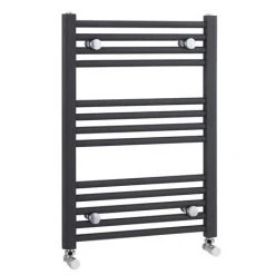 Nuie - Straight Ladder Towel Rail 700 x 500mm - Anthracite - MTY103
