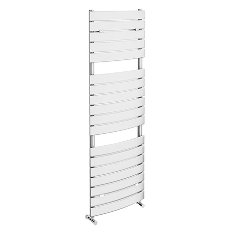 Milan Curved Heated Towel Rail 1512mm x 493mm Chrome 3 Milan Curved Heated Towel Rail 1512mm x 493mm Chrome