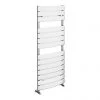 Milan Curved Heated Towel Rail 1213mm x 493mm Chrome -By Bathroom Store RAD12C n p