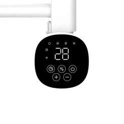 TCP Smart 500W White 800 x 500mm Wi-Fi Energy Saving Electric Only Towel Radiator -By Bathroom Store SMATOWRAD80500W D3 460