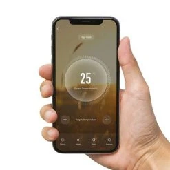 TCP Smart 500W White 800 x 500mm Wi-Fi Energy Saving Electric Only Towel Radiator -By Bathroom Store SMATOWRAD80500W D4 460 1