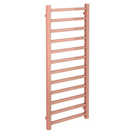 Brooklyn Square 1200 x 500mm Rose Gold Heated Towel Rail 4 Brooklyn Square 1200 x 500mm Rose Gold Heated Towel Rail - Image 2