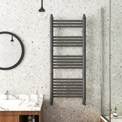 Keswick Anthracite Traditional 500 x 1200mm Heated Towel Rail