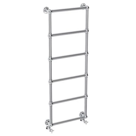 Chatsworth Wall Mounted Towel Rail 1550 x 600mm - Chrome 4 Chatsworth Wall Mounted Towel Rail 1550 x 600mm - Chrome - Image 2