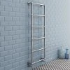 Chatsworth Wall Mounted Towel Rail 1550 x 600mm - Chrome