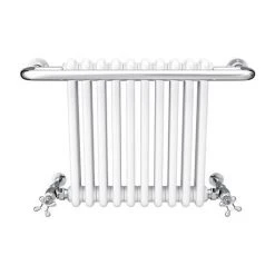 Bromley Traditional Wall Hung Towel Rail Radiator (742 x 492mm) -By Bathroom Store TWMR01 d2 460