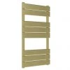Venice Pannello Heated Towel Rail - Brushed Brass (840 x 500mm) -By Bathroom Store VPTR85BB p