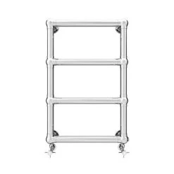 Chatsworth Traditional 748 x 498mm Chrome Heated Towel Rail -By Bathroom Store WRD60 d2 460