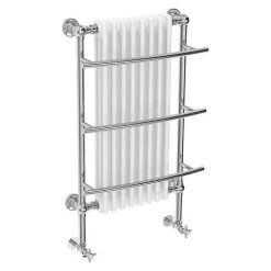 Chatsworth Yale Traditional Wall Hung Towel Rail Radiator (630 x 1000mm) -By Bathroom Store X506 detail01 460