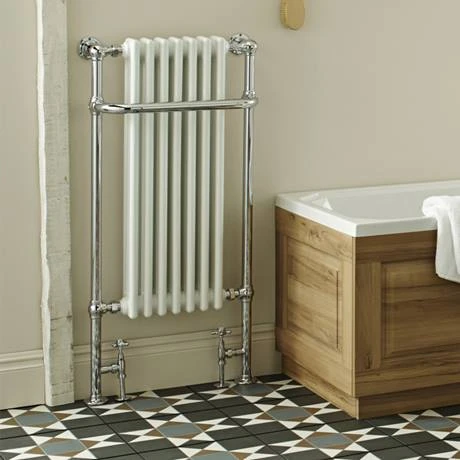 Fairport Traditional Towel Rail Radiator (1130 x 553mm) 4 Fairport Traditional Towel Rail Radiator (1130 x 553mm) - Image 2