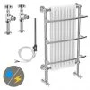 Yale Traditional Wall Hung Towel Rail Radiator (inc. Valves + Electric Heating Kit) -By Bathroom Store Yale Traditional Wall Hung Towel Rail Radiator Inc Valves p